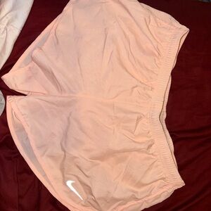Nike Peach Dri-Fit Running Shorts